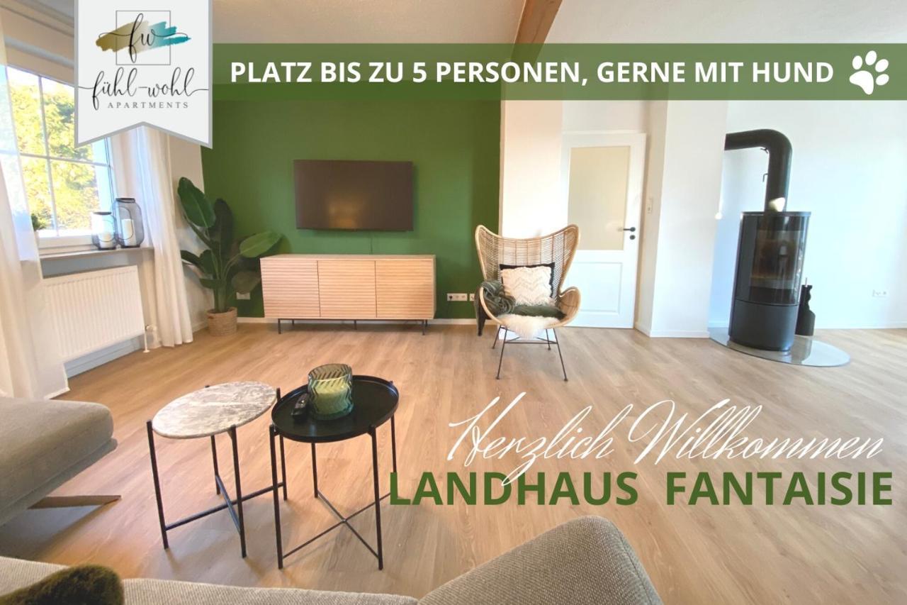 Ferienhaus Fantaisie - Wohnen Nahe Schlosspark -Stadtgrenze Bayreuth Fuer 1-5 Pers, Hunde Willkommen, Voll Eingezaeunt Eckersdorf Екстер'єр фото